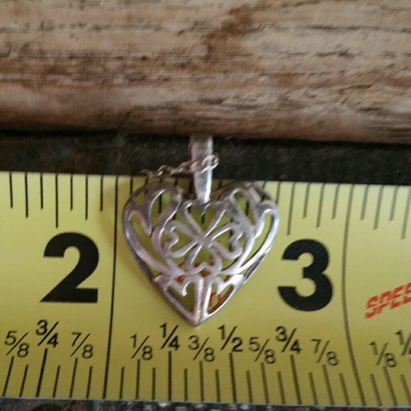 Silver Heart Pendant - Picture 7 of 7